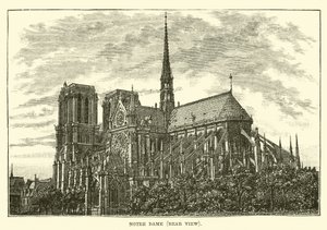 Notre Dame, bakifrån av English School