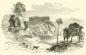 Nottingham Castle (gravyr) av English School