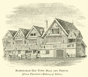 Nottingham Old Town Hall and Prison av English School