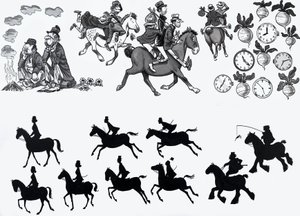 Nursery rim illustration av English School