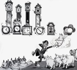 Nursery rim illustration av English School