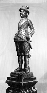 Officer of Pikemen, 1638 (snidat trä)