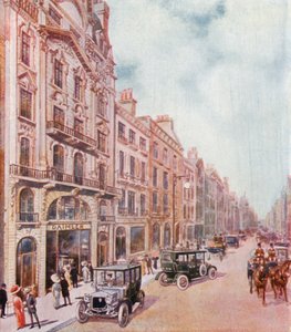 Kontor och utställningslokaler för Daimler Company i Pall Mall av English School