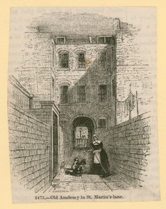 Old Academy i St Martins Lane, London av English School