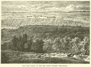 Gamla Fort Garry, i Red River Country, Manitoba av English School