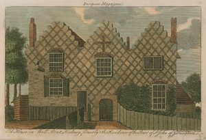 Old House i Well Street, Hackney, tidigare residens för Prior of St John of Jerusalem