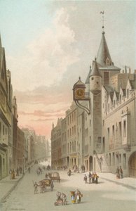Old Tolbooth och Canongate - Edinburgh av English School