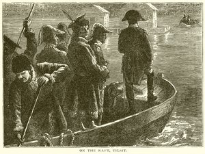 På flotten, Tilsit av English School