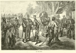 På resande fot, januari 1871 av English School