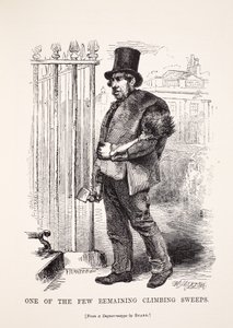 En av få kvarvarande sotare, från daguerreotypien av Richard Beard, illustration från London Labor och London Poor av Henry Mayhew, pub. 1862 av English School