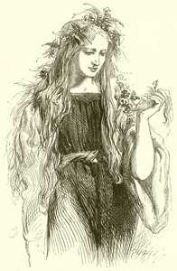 Ophelia av English School