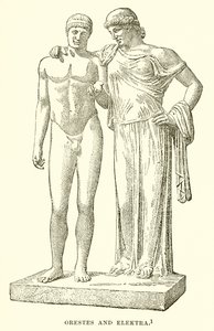 Orestes och Elektra av English School