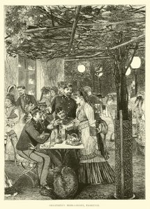 Orlandints Beer-Garden, Florens av English School