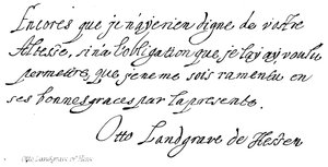 Otto, landgrav av Hessen av English School