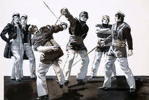 Otto Von Bismarck vann 26 av 27 dueller av English School
