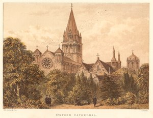 Katedralen i Oxford av English School