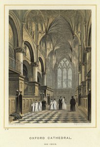 Oxford Cathedral, kören av English School