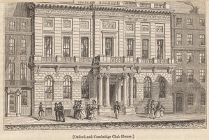 Oxford och Cambridge Club House, London av English School