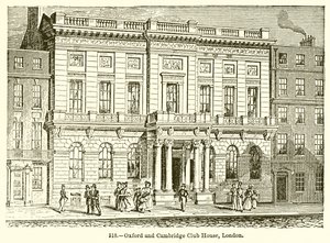 Oxford och Cambridge Club House, London av English School