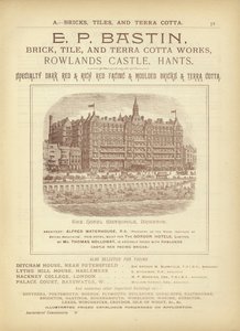 Sida från The Architects, Surveyors and Engineers Compendium 1892