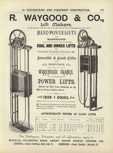 Sida från The Architects, Surveyors and Engineers Compendium 1892 av English School