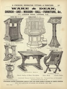 Sida från The Architects, Surveyors and Engineers Compendium 1892