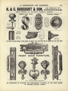 Sida från The Architects, Surveyors and Engineers Compendium 1892