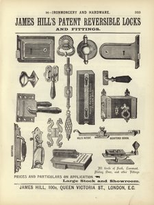 Sida från The Architects, Surveyors and Engineers Compendium 1892