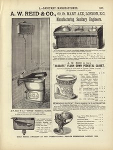 Sida från The Architects, Surveyors and Engineers Compendium 1892