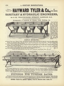 Sida från The Architects, Surveyors and Engineers Compendium 1892