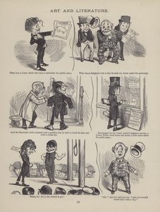 Sida från den brittiske arbetande mannen eller en som inte tror på honom (gravyr) av English School