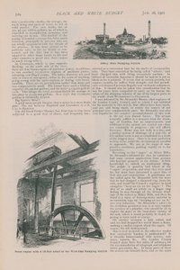 Sida från den svartvita budgeten av English School