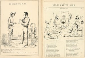 Seiten aus dem Delhi-Skizzenbuch
