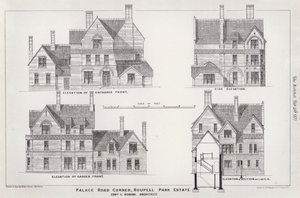 Palace Road Corner, Roupell Park Estate (gravyr) av English School