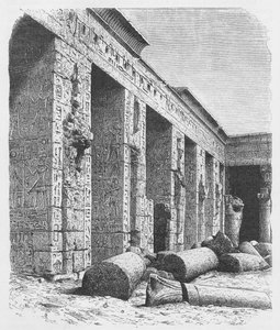 Palace of Rameses III, Medinet-Abou av English School