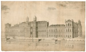 Palace of Whitehall. Utgiven 1748