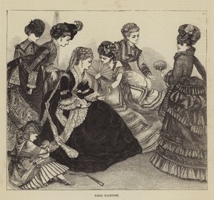 Paris Fashions (gravyr) av English School