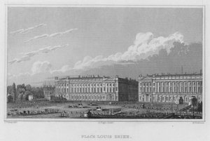 Paris, Place Louis Seize (gravyr) av English School