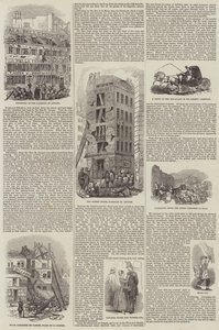 Paris efter upproret (gravyr) av English School