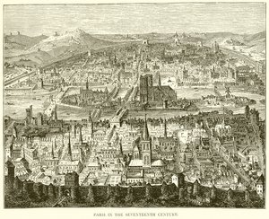 Paris på 1600-talet av English School