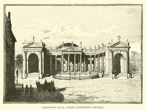Parliament House, Dublin, 1700-talet av English School