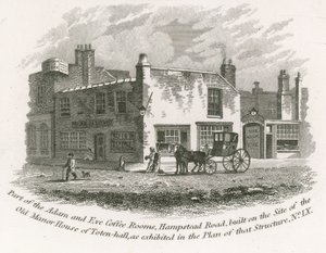 En del av Adam and Eve Coffee Rooms, Hampstead Road av English School