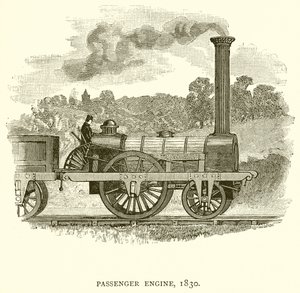 Passagerarmotor, 1830 av English School