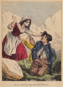 Pat von Athlone, der den großen Stein grub