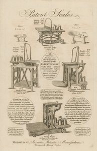 Patentwaagen von English School