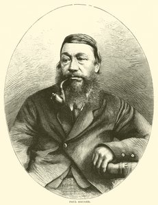 Paul Kruger (gravyr) av English School