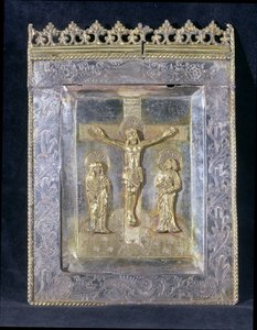 Pax, c.1500 (förgyllt trä)