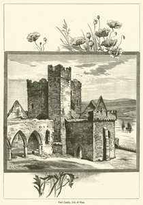 Peel Castle, Isle of Man (gravyr) av English School