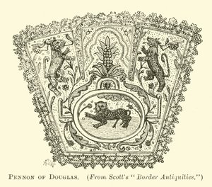 Pennon av Douglas av English School