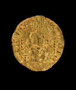 Penny of King Henry III, 1257-58 (guld) (se även 429894) av English School